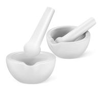 2 Sets Mortai Pestelli Macina Spezie Macinaspezie Da Cucina Mortaio Pestello