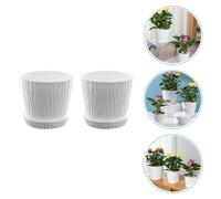 2 Sets Pianta Bonsai Fiore Vaso Fioriere Per Piante Da Pentole