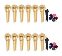 2 Sets Piroli Per Corde Di Chitarra Acustica Perno Corda Puller Spillo