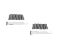 2 Sets Pulitore Per Binari Finestre Spazzola Pulizia Degli Interni Dell'auto