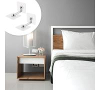 2 Sets Ribaltamento Dei Mobili Sulla Prevenzione Ganci Dell'armadio