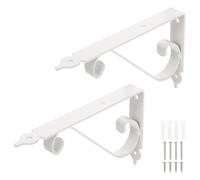 2 Sets Supporto Mensola Reggimensola Carichi Pesanti Per Libreria