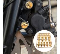 2 Sets Tappo Vite in Plastica Accessorio Per Moto Modifica Della