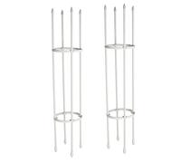 2 Sets Vines Climbing Support for Balcony, Outdoor Steel Pipe Plant Flower Vegetable Climber Frame with Stable Structure, Decorative Effect