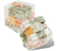 2 sfere da labirinto, 8 × 8 × 8 cm, cubo magico con sfera, 2 in 1, cubo magico per nutrire il pensiero spaziale, grande labirinto 3D puzzle maze cubo per feste, festival