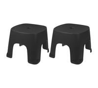 2 sgabelli in plastica per WC, sgabello per WC, sgabello per bagno, sgabello