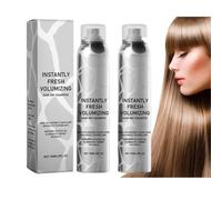 2 shampoo secco volumizing Dry Shampoo, shampoo da viaggio, rinfrescante e non greasy, shampoo spray Dry per rinfrescare e modellare i capelli, spray per la cura dei capelli senza risciacquo