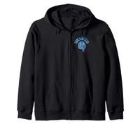 2 Side Cool Dads Club Groovy Logo Fathers Day Dad Daddy Papa Felpa con Cappuccio