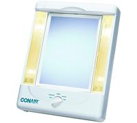 2-Sided Makeup Mirror with 4 Light Settings