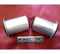 2 SILENT BLOCK GOMMINI BRACCI PONTE POSTERIORE FIAT PANDA II (169) solo 4X4