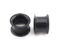 2 silicone flessibile magro doppio svasato carne Tunnel orecchio spine Calibro dell'orecchio Estensore barella Orecchini Piercing all'orecchio 12mm,14mm,16mm,18mm,20mm,22mm,10.0mm,8.0mm,6.0mm,5.0mm,4.