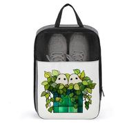 2 simpatici fantasmi in vaso verde per scarpe da viaggio per uso quotidiano anti-polvere porta scarpe da golf