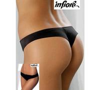 3 Slip brasiliana donna SieLei cotone biologico elasticizzato, bordi piatti 1447