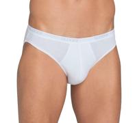 2 Slip da uomo con elastico esterno in cotone elasticizzato basic mini di Sloggi