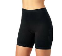 2 slip donna JADEA con gamba lunga a pantaloncino in cotone mutanda vita alta