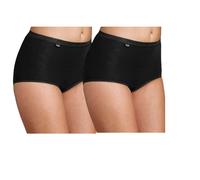 2 Slip donna SLOGGI Basic Maxi mutanda classica vita alta , cotone elasticizzato