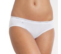 Sloggi Donna Basic Mini conf. bipack 2 paia (4, Bianco)