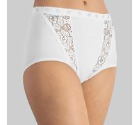 2 Slip donna Sloggi Chic Maxi cotone elasticizzato con inserti pizzo / Chic Maxi