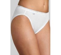 Sloggi Mutanda Donna Basic Tai Cotone 2 pezzi Bianco/Nero/Skin Taglia 42