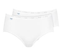 2 Slip Midi Donna Sloggi Bi-Pack Cotone Elasticizzato Biancheria Intima Comfort