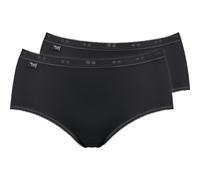 2 Slip Midi Donna Sloggi Bi-Pack Cotone Elasticizzato Biancheria Intima Comfort