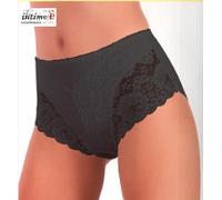 2 slip alto JADEA pancierina leggera bianco Tg 5 cotone modal e pizzo art.1031