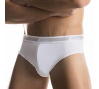 2 Slip uomo Cotonella in cotone bielastico con elastico esterno loggato art 2383