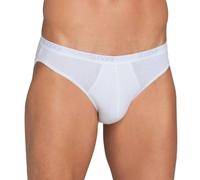 SLOGGI MEN mutanda uomo in cotone BASIC MINI confezione risparmio 2 slip BIANCO