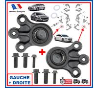 2 Snodo Sferico Perno Fuso Anteriore Sinistro + Destra per Citroen C5 C6 HDI THP