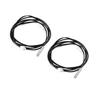 2 Sonde con Sensore di Temperatura 10 K, Termistore, Sonda Termica NTC, Prolunga Termometro, Impermeabile, Sensore di Precisione