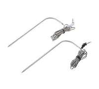 2 sonde di temperatura for carne di ricambio for barbecue a pellet di legno Trae-ger