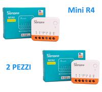 2 SONOFF MINI R4 WIFI CONTROLLO APP SMART SWITCH INTERRUTTORE INTELLIGENTE ALEXA