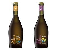 2 Sorelle Sister Ale, Birra Agricola Bionda, Prodotta con Metodo Artigianale, 750ml - 750 ml & Special, Birra Doppio Malto Chiara, Prodotta con Metodo Artigianale, 750ml - 750 ml