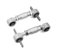 2 Sospensione Regolabili Alluminio per Honda Civic EG 2 Sospensione(Silver) | Compatibile per crx 88-91, resistenza usura elevata, non si deforma, dimensioni 18x10.7cm, kit da 2 pezzi