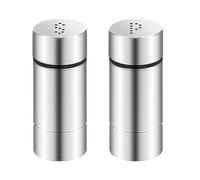 2 spargere spezie in acciaio inox, saliera e pepiera, piccolo, set per diverse spezie