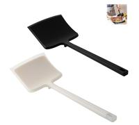2 spatole in silicone resistenti al calore, utensili da cucina, ergonomici, per frittelle, arrosti, uova, pesce