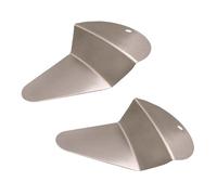 2 spatole professionali prodotte a ventaglio per uso domestico e commerciale dotate di manico antiscivolo spatola da forno spatola multiuso