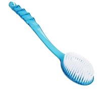 2 spazzole da bagno con manico lungo, esfolianti for, scrub for il corpo, for massaggio alla schiena per Donna Uomo(Blue)