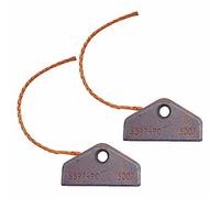 2 spazzole di carbone motore per Miele T8861WP / T 8861 WP, TN 5153702/6597490, asciugatrici 4 x 30 x 16 mm