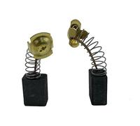 2 spazzole di carbone per Einhell BT-TS 1500 U Kit sega circolare da tavolo, 7 x 11 x 17 mm (universale)