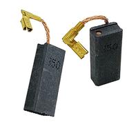 2 spazzole di carbone per martello perforatore Makita HR4001C/HR 4001 C CB350 + CB351 - TN 194160-9 + 197245-0/6,5 x 11 x 25 mm