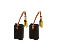 2 spazzole di carbone per Metabo W 7-100, W 7-110, W 7-115, W 7-115 Quick, W 7-125, W 7-125 Quick, W 8-125, W 9-125 Quick, WE 14-125 Plus smerigliatrice angolare