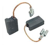 2 spazzole di carbone per smerigliatrice triangolare Festool DX 93 E, TN 492629, 6 x 8 x 13 mm