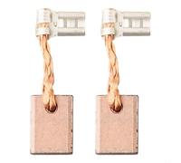 2 spazzole di ricambio in carbonio per chiave senza fili, adatte per modelli di utensili elettrici GDS250-Li e GDR180-LI da 18 V, accessori per la manutenzione del motore, 13 x 10 x 3 mm,