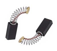 2 spazzole in carbonio per Bosch 1607014117 compatibili con levigatrici GEX 125 AC GSS 230 AE, con molle a filo e spazzole, ricambio per manutenzione motore utensile elettrico