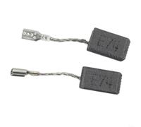2 spazzole in carbonio per Bosch 6,5 x 8 x 13 mm, a lunga durata, in metallo, adatte per smerigliatrice angolare GWS 7-100 7-115 E 7-125 parti di riparazione