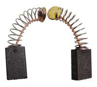 2 spazzole in carbonio per la riparazione di 2 pezzi, 2 pezzi in metallo di carbonio e alla fine devono essere sostituite come seghe circolari e smerigliatrici angolari