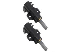 2 spazzole in carbonio per Samsung WF80F5E2W4X, WW80J5555DW e WW80J5555FX 8 kg motore lavatrice - costruzione in metallo e carbonio