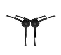 2 Spazzole Laterali Di Ricambio, Compatibili Con Roborock, S8 Pro Ultra S7 Max Qrevo Q7 Q8 Q5 MaxV S6 S5 S4 E5 E4 E3 E2 C1 Robot Aspirapolvere Nero(Black 2)