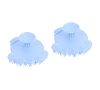 2 spazzole massaggianti shampoo, massaggiatore per il cuoio capelluto, per bambini, per animali domestici, massaggiatore per la , spazzola per la festa capelli